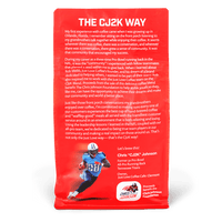 Chris Johnson CJ2K Signature Coffee Blend Back Image