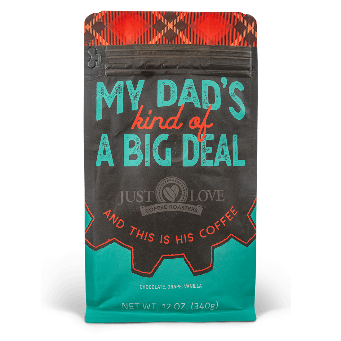 Front view of My Dad's Kind of A Big Deal Coffee Blend Bag